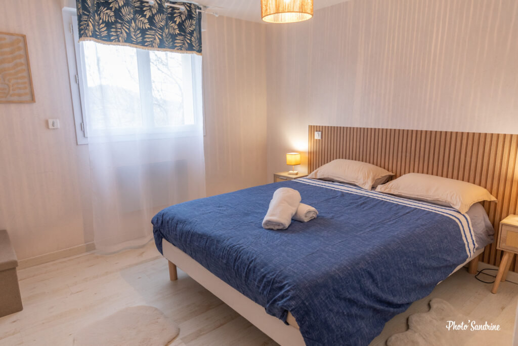 Chambre confortable de La Terrasse de Compostelle au Puy-en-Velay