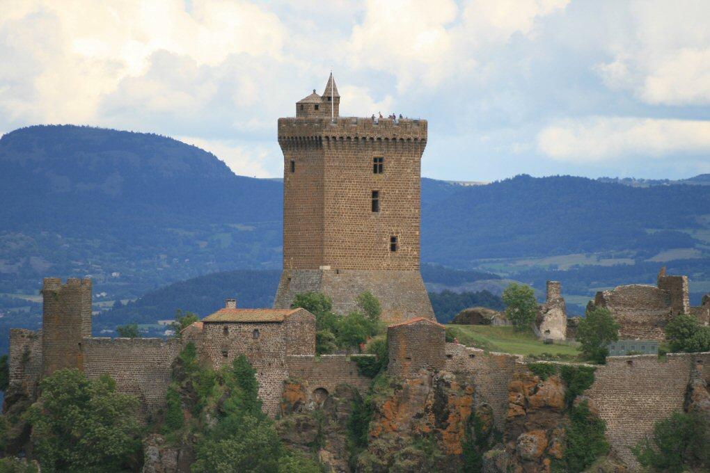 Forteresse de Polignac près du Puy-en-Velay